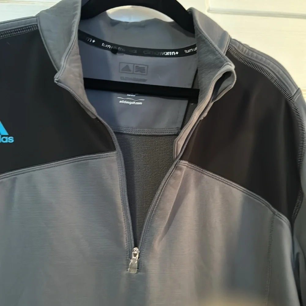 COPY - Adidas Golf Long Sleeve Men's 1/4 Zip Climawarm Pullover Sz XL Athletic …